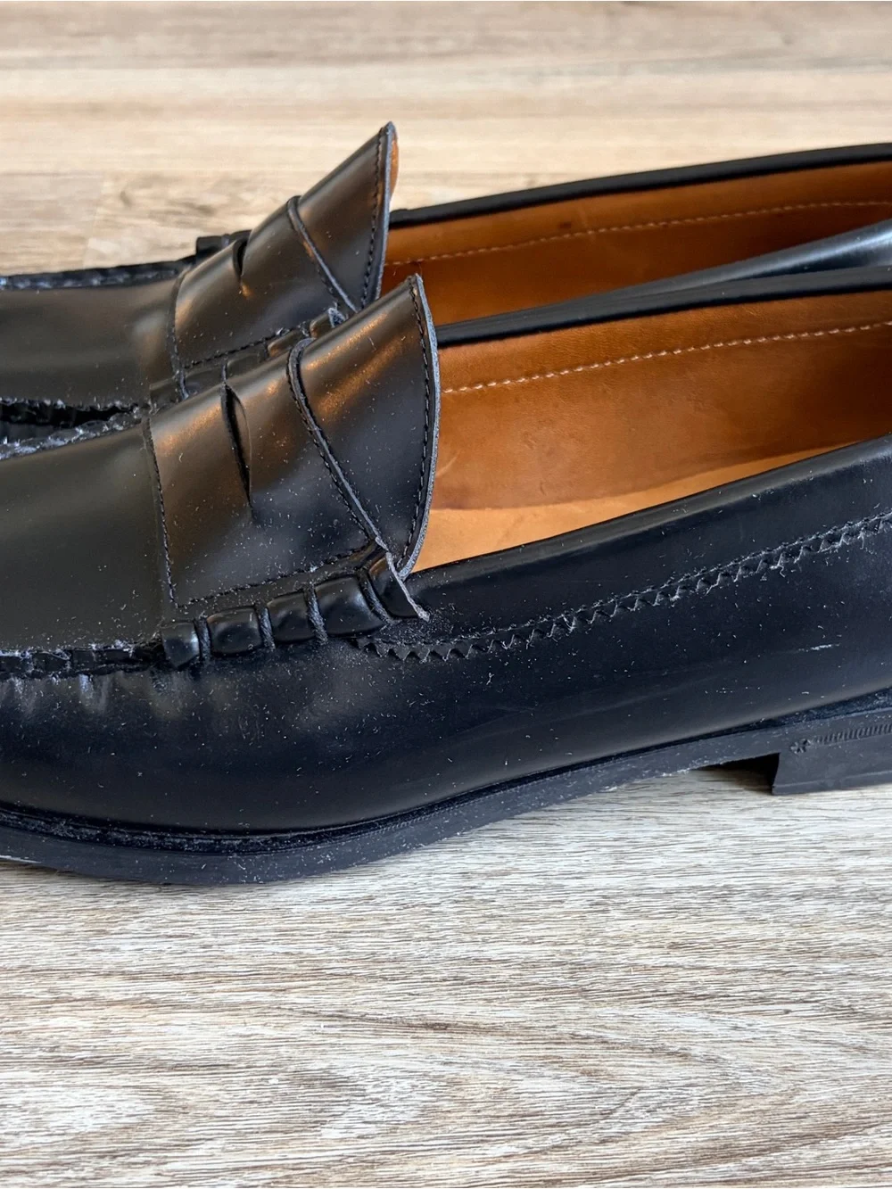 J. Crew crew leather